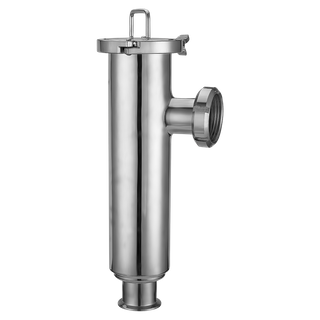Hygienic Stainless Steel Right Angle Clamp Type Filter with 150mesh SUS316L