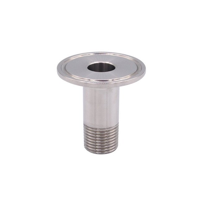 Stainless Steel BSPP Male Thread to Tri Clamp Adapter