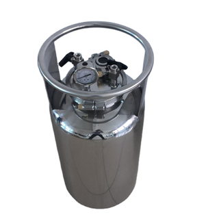 100LB Stainless Solvent Recovery Tank w/ Coil