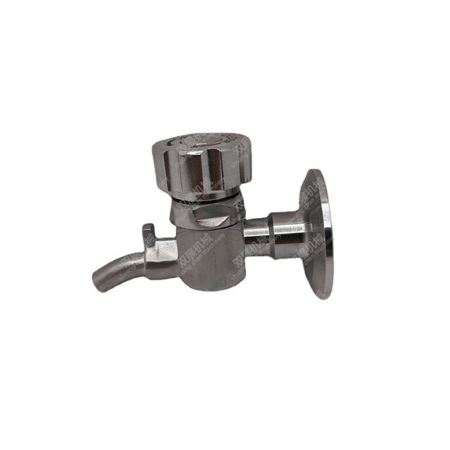 1.5in Sanitary Tri Clover Clamp EPDM Sample Valve SS304 Stainless 