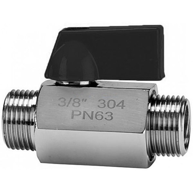 Pn63 Mini Ball Valve Male Ends Sus304 Sus316 Buy Stainless Steel Mini