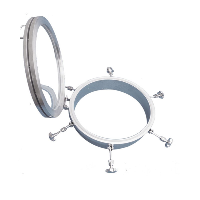 Sanitary 1bar Pressure Round Top Sight Glass Manway Cover