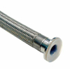 Stainless Steel Convoluted PTFE Braided Hose with Clamp Ends