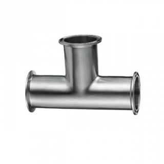 Sanitary Stainless Steel Tri-Clamp Polished Tees