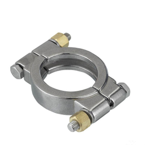 Sanitary High Pressure Clamp with Bolts Stainless Steel SS304