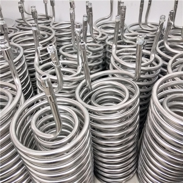 Stainless Steel Condensing Coils with NPT Adapter