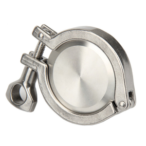Sanitary Stainless Steel Clamp Ferrule and End Cap Union
