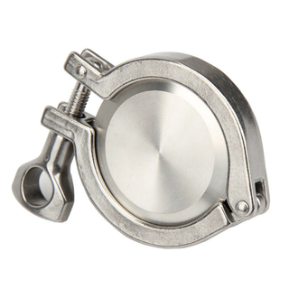 Sanitary Stainless Steel Clamp Ferrule and End Cap Union