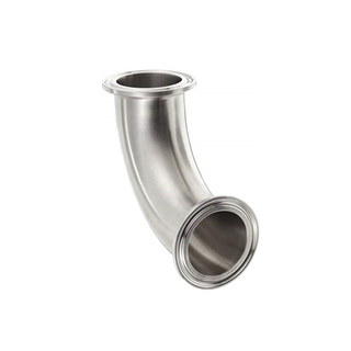 Sanitary Stainless Steel 90 Degree Elbow Tri Clamp 1.5 in