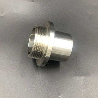 Sanitary Stainless Steel Butt Weld to Male Threaded Adapter
