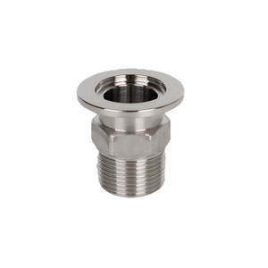  Stainless Steel KF to BSPT Male Threaded Adapter ISO-KF Vacuum Flange Fittings