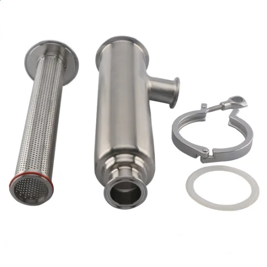 Sanitary Stainless Steel Side Inlet Strainer Assemblies